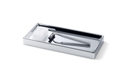 Chrome bathroom tray decor walther