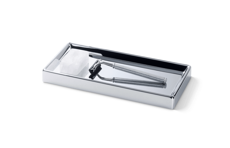Chrome bathroom tray decor walther