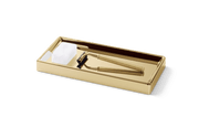 Gold bathroom tray decor walther