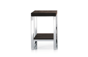 Bathroom stool bench in dark ash wood decor walther