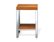Bathroom stool bench in light ash wood decor walther