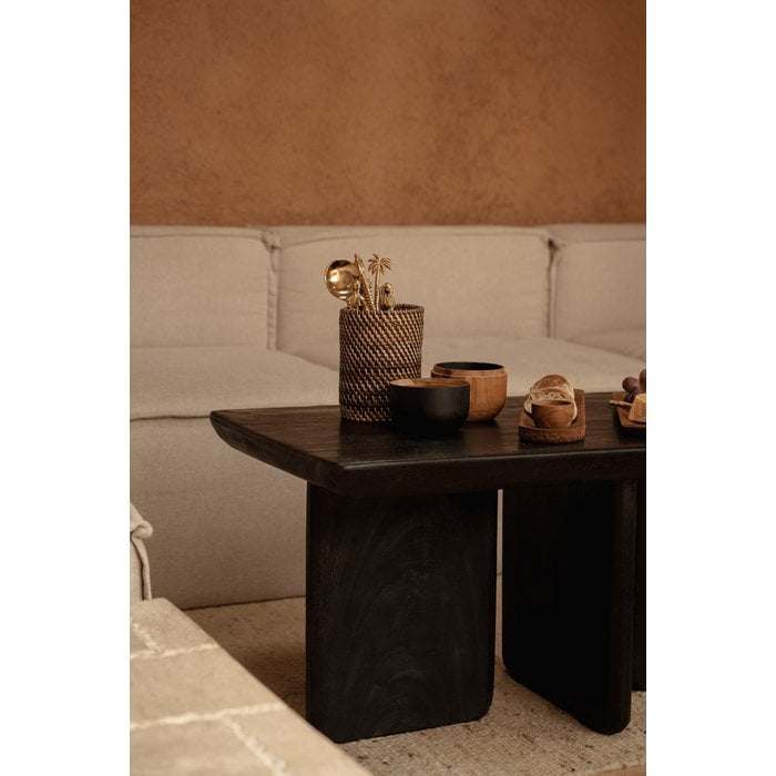 The Obsidian Coffee Table - Black