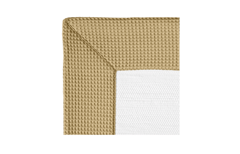 brown and white bathroom mat decor Walther