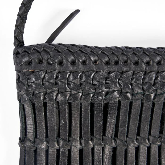 The Voodoo Leather Bag - Black