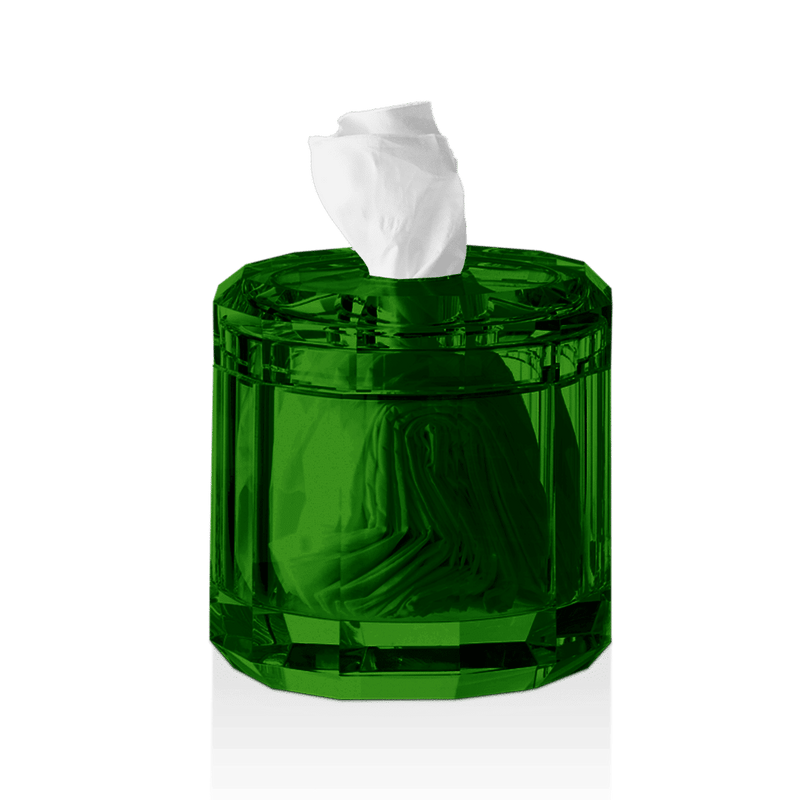 Tissue Box English Green