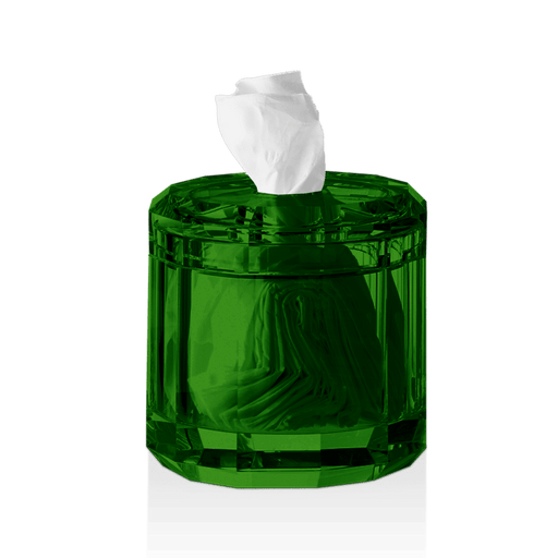 Tissue Box English Green