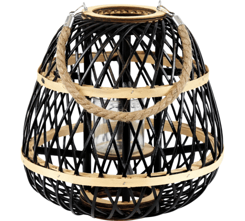 Lantern With Glass Lombok