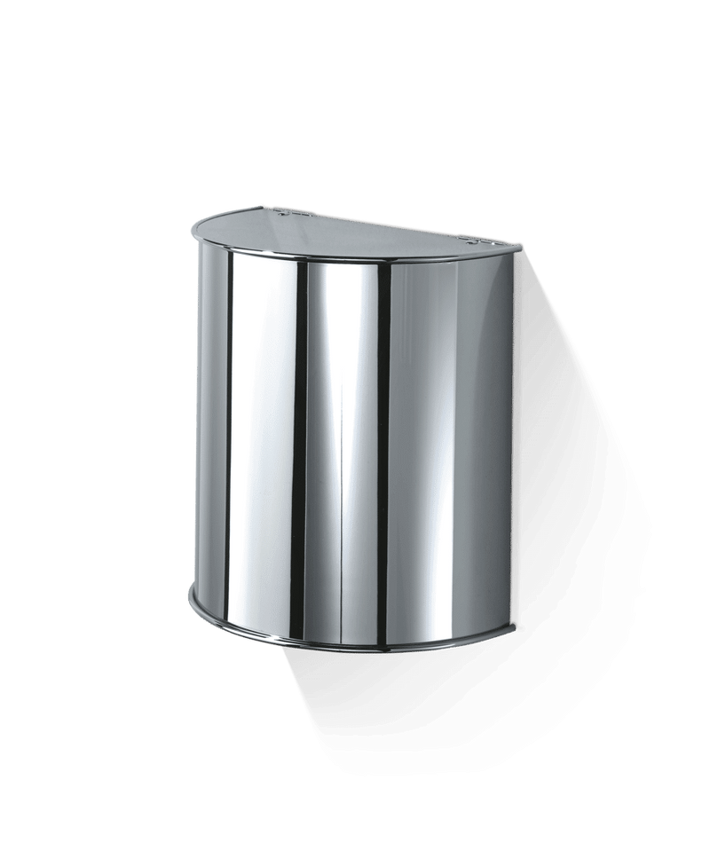 Paper Bin Wall Mounted Chrome