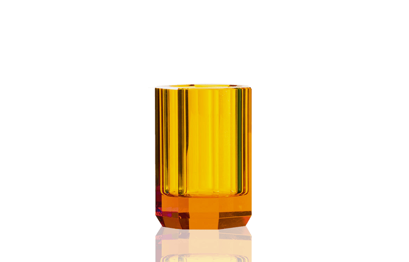 Toothbrush Tumbler Amber