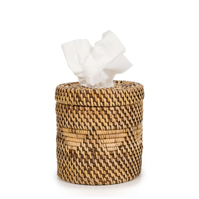 The Colonial Tissue Box - Natural Brown