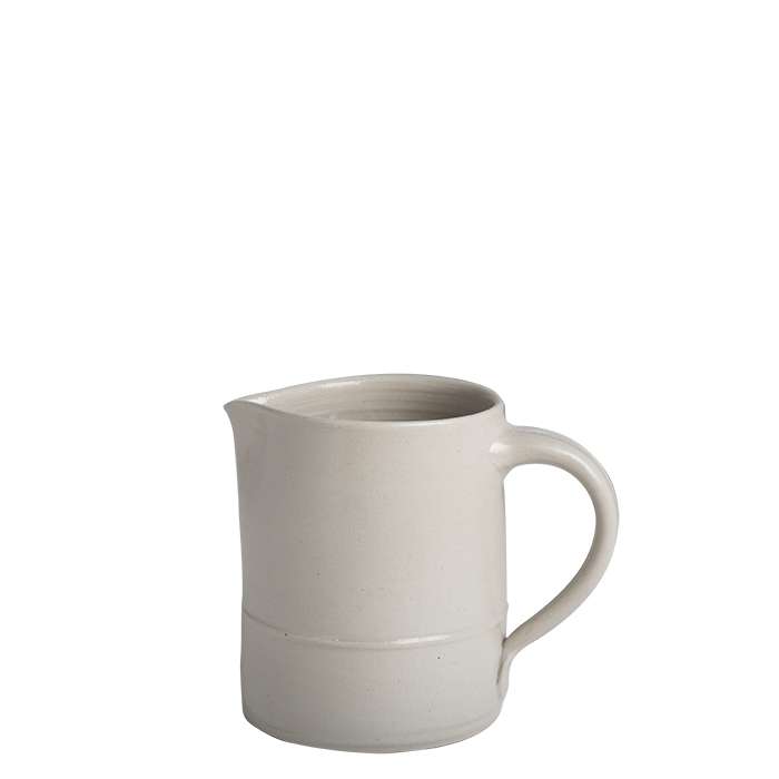 Stoneware Jug with Bottom Line