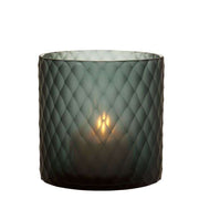 Hurricane eichholtz blue candle holder