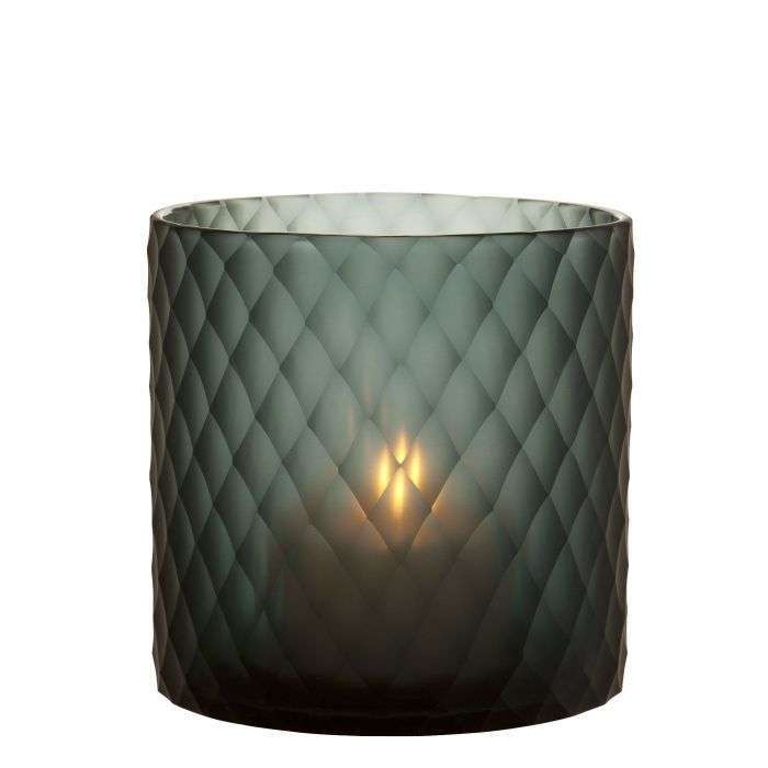 Hurricane eichholtz blue candle holder