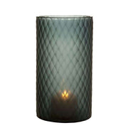 Hurricane eichholtz blue candle holder