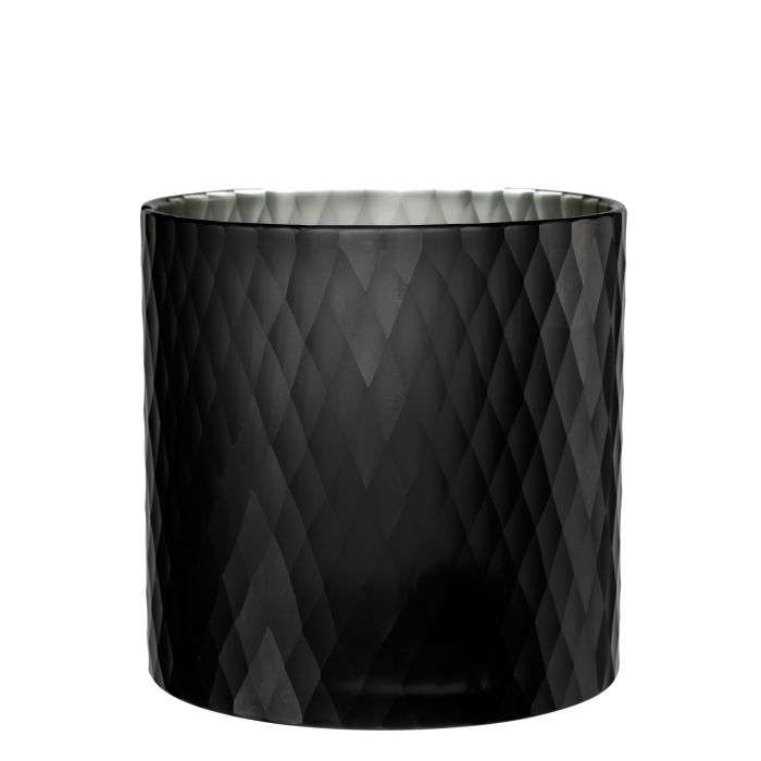 black Hurricane lantern eichholtz blue candle holder
