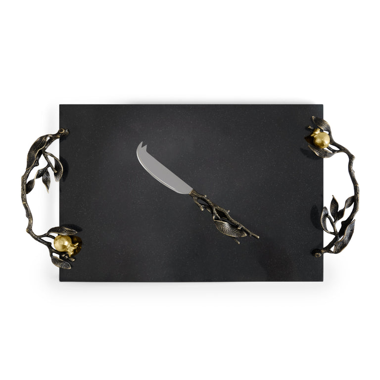 Pomegranate Cheese Board w/ Knife