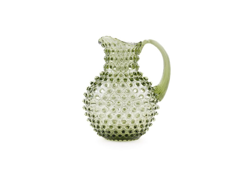 Paris Hobnail Jug 2L Olivegreen