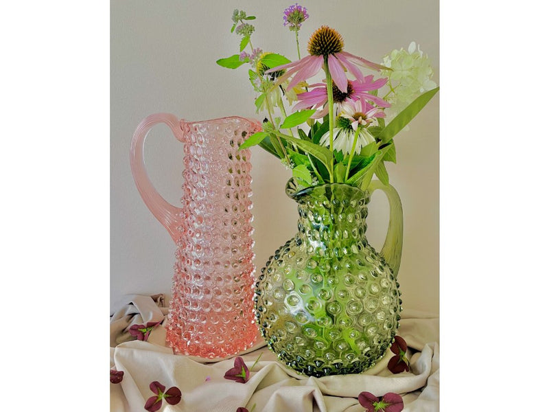 Paris Hobnail Jug 2L Olivegreen