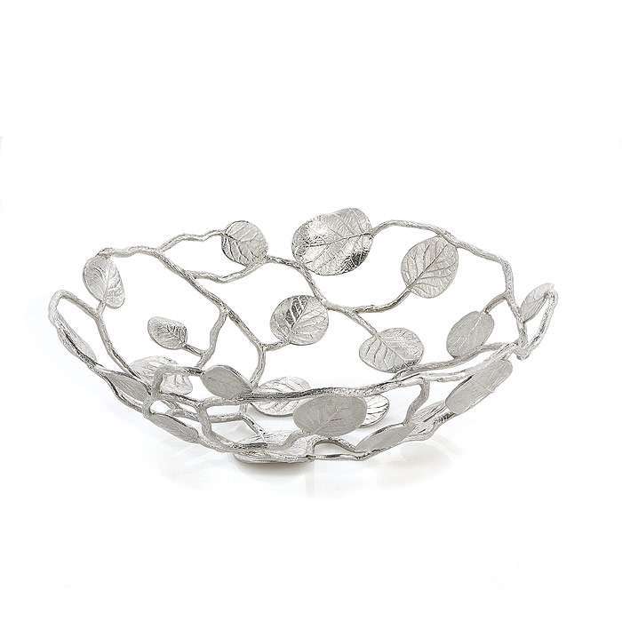 Botanical Leaf Bread Basket