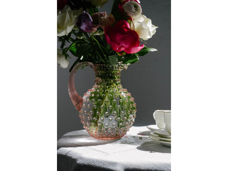 Opaline Paris Hobnail Jug 2L Soft Rosa