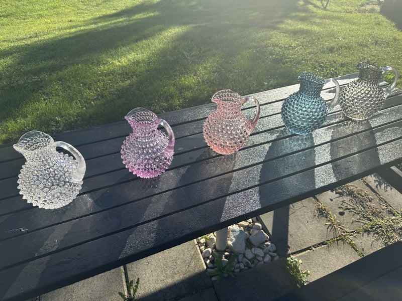 Opaline Paris Hobnail Jug 2L Soft Rosa