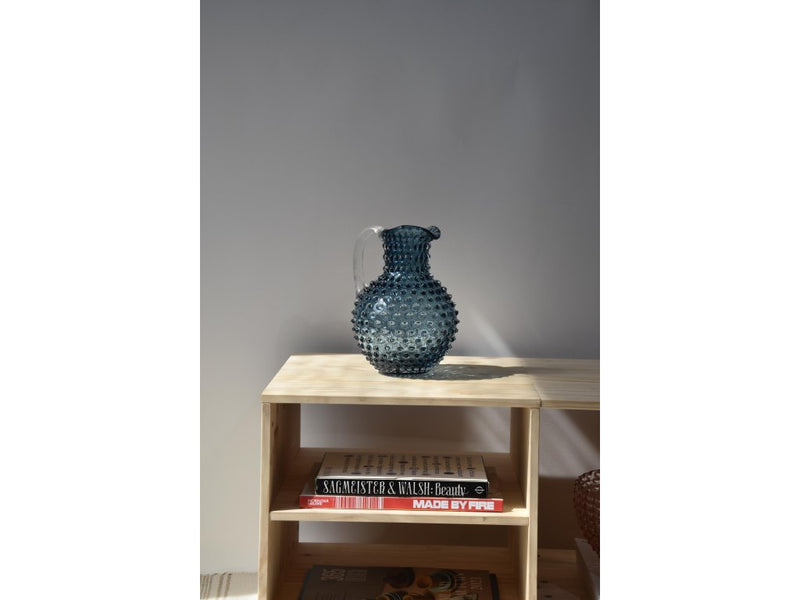 Paris Hobnail Jug 2L Indigo