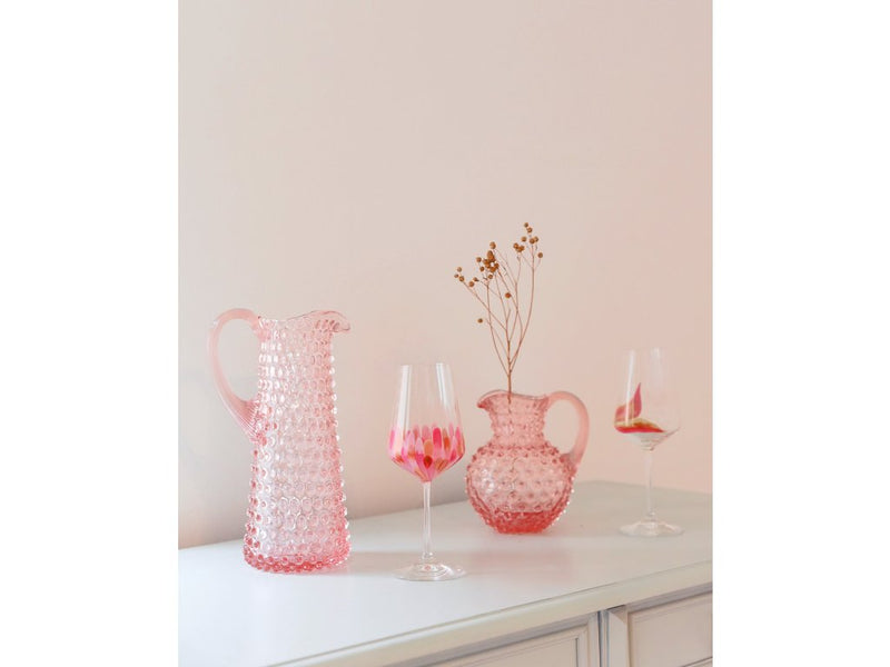 Opaline Paris Hobnail Jug 1L Creamy White