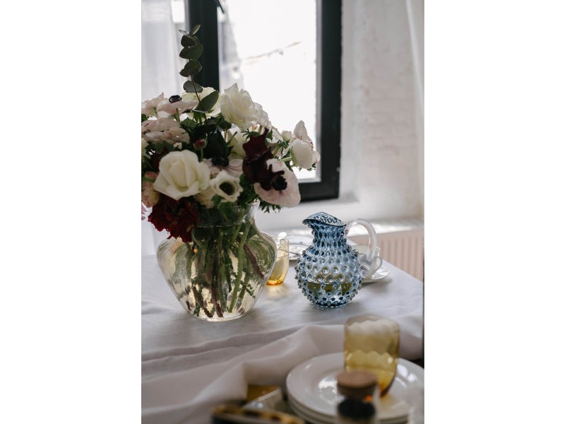 Opaline Paris Hobnail Jug 1L Pastel Blue