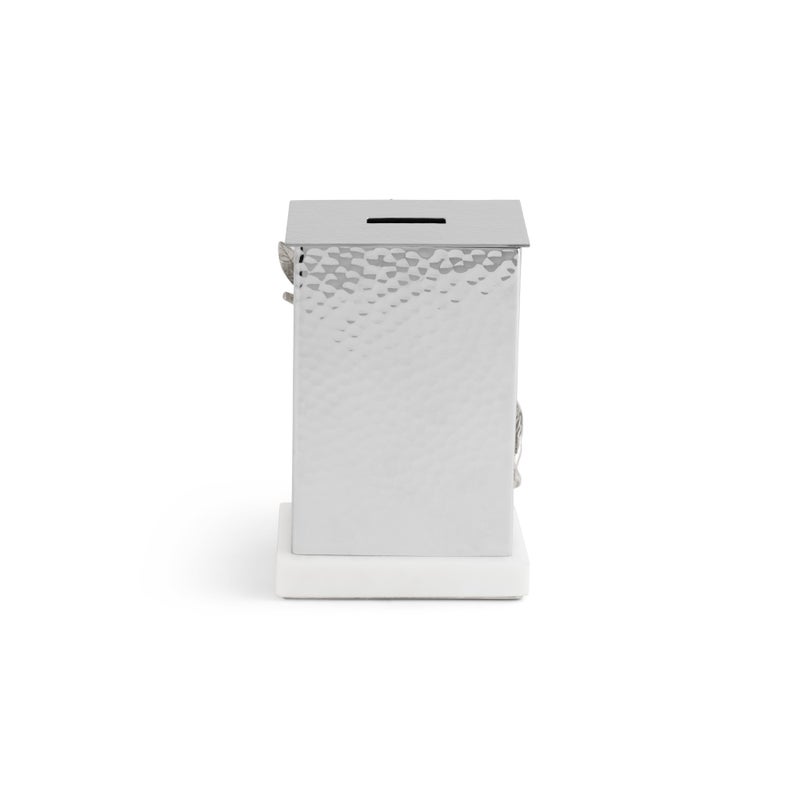 Pomegranate Silver & Gold Tzedakah Box