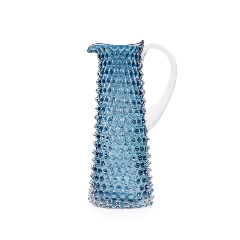 Eiffel Hobnail Jug 1L Blue smoke