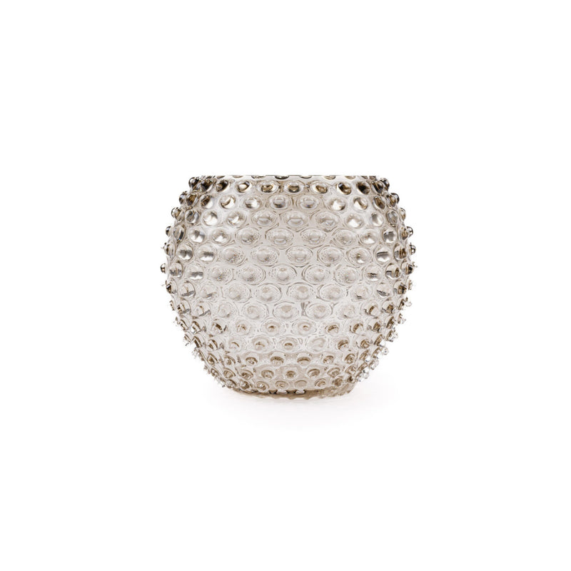 Hobnail Globe Vase 18 cm Cashmere