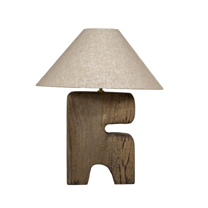 The L Objet Table Lamp - Brown - L