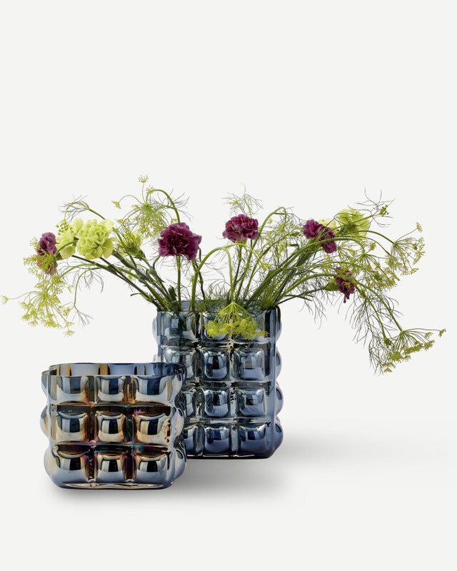 Bubble Vase - S - Dark blue