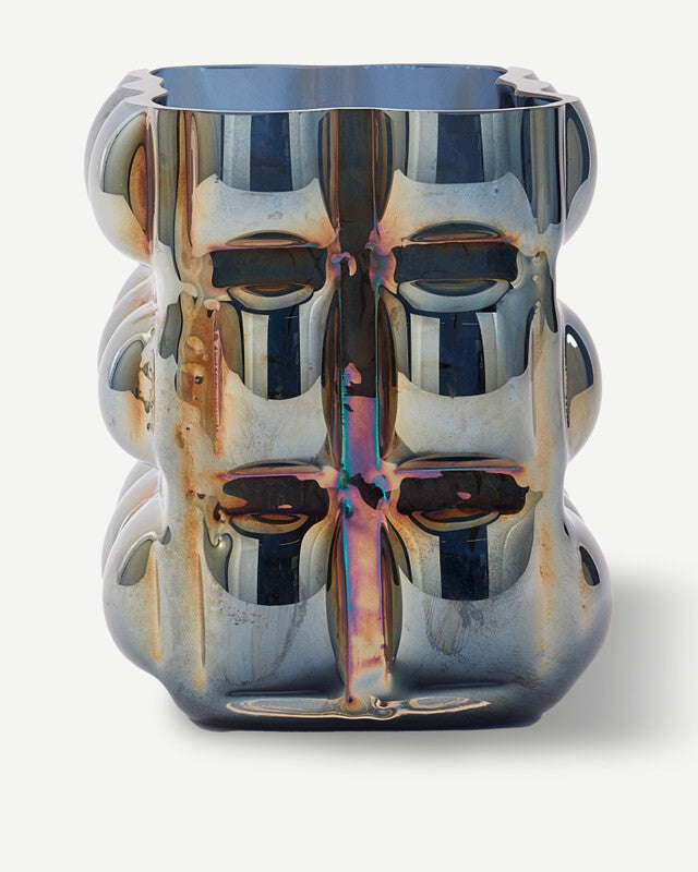 Bubble Vase - S - Dark blue