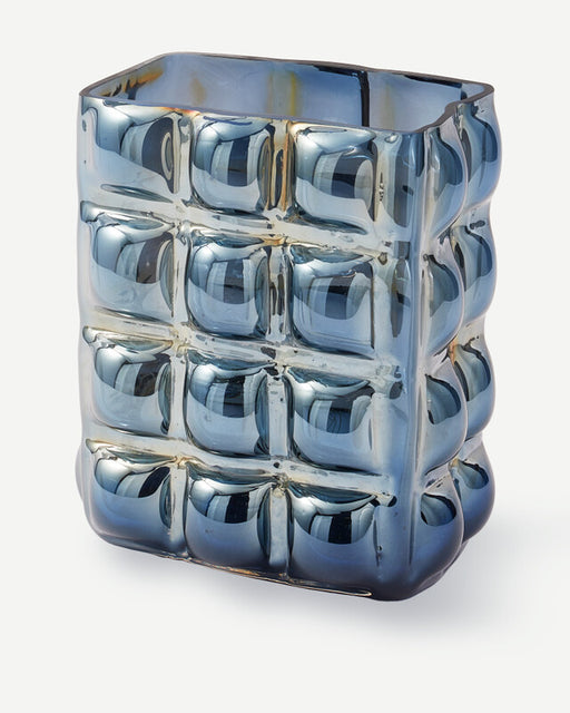 Bubble Vase - L - Dark blue