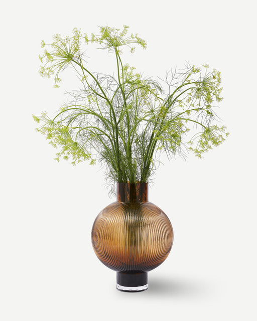 Hot Air Balloon Vase - Dark brown