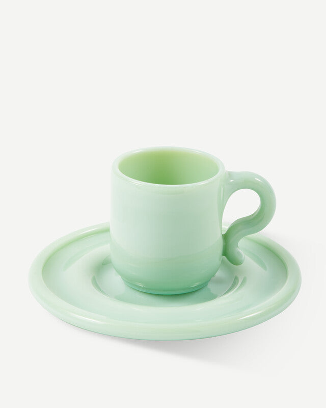 Gobi Espresso Cups - Light Green