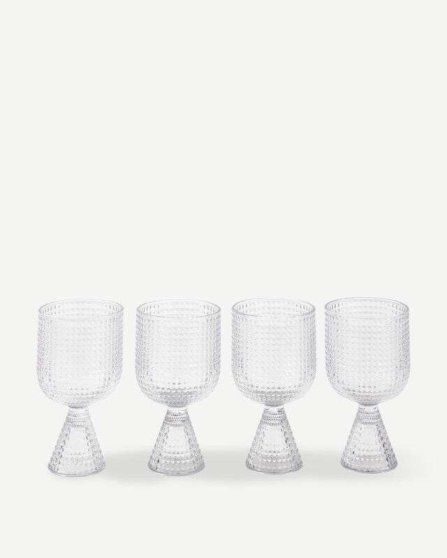 Rooftop Wine Glasses - Transparent