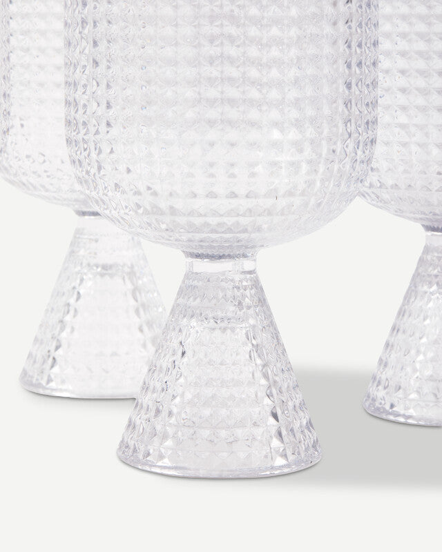 Rooftop Wine Glasses - Transparent