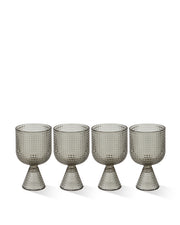 Rooftop Wine Glasses - Light grey