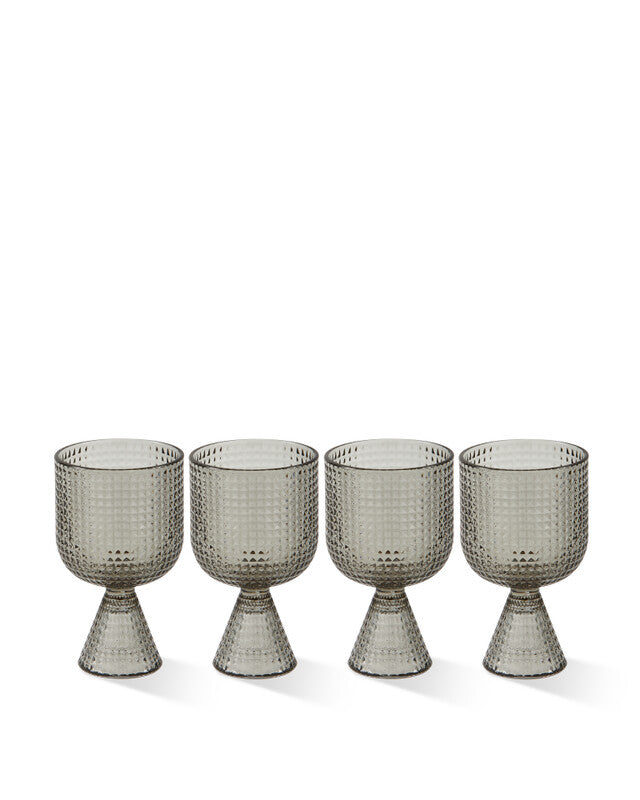 Rooftop Wine Glasses - Light grey