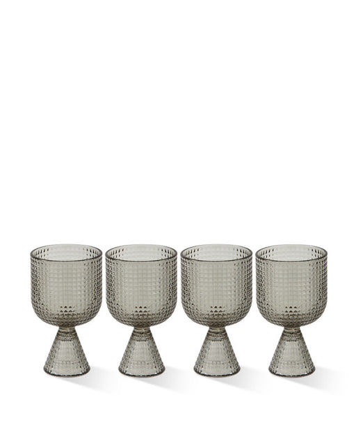 Rooftop Wine Glasses - Light grey