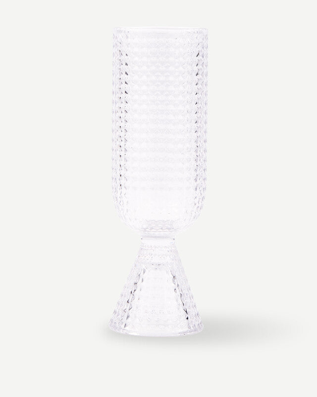 Rooftop Champagne Glasses - Transparent
