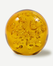 Bubble Glass Ball - S - Yellow