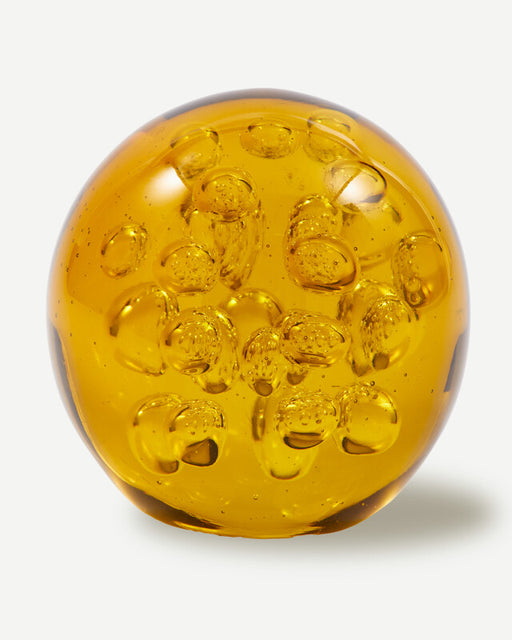 Bubble Glass Ball - S - Yellow