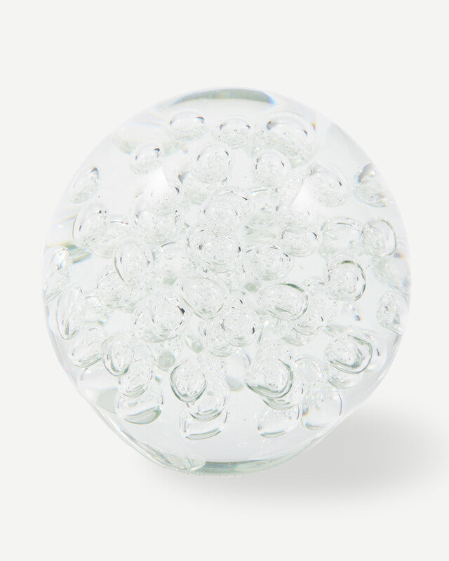 Bubble Glass Ball - L - Transparent
