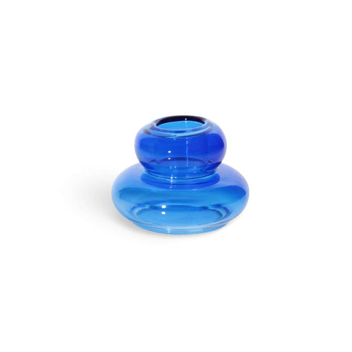 Whipped Blue Candle Holder