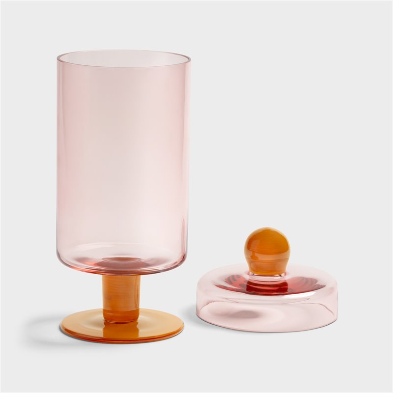 Jar duo tall pink