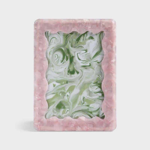 Wavy Pink Photo Frame