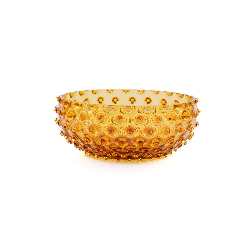 Hobnail Tapas 17 cm Amber